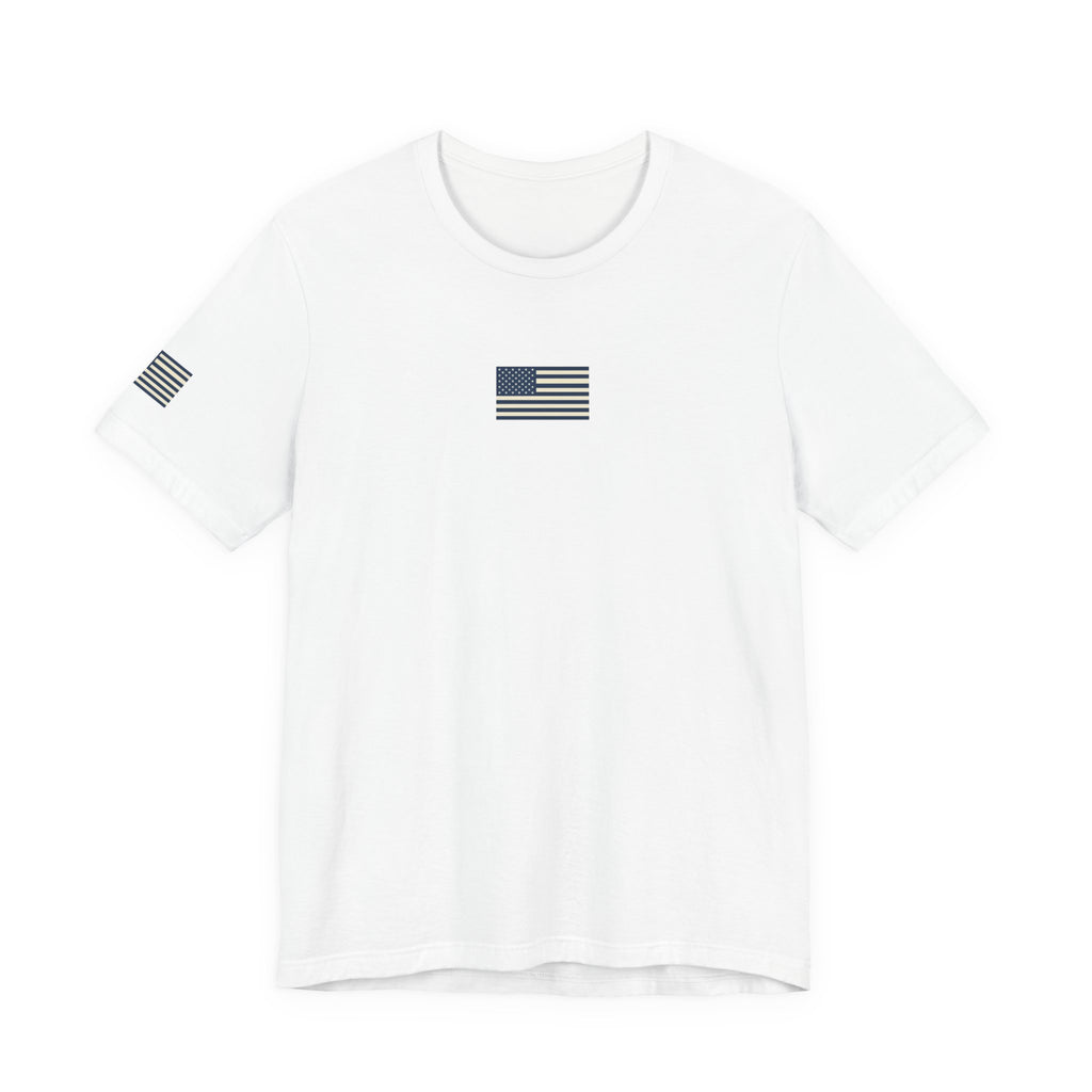 All Death Can Do, Charlie Kirk Tribute, Unisex T-Shirt, Faith-Based Apparel, American Flag Shirt