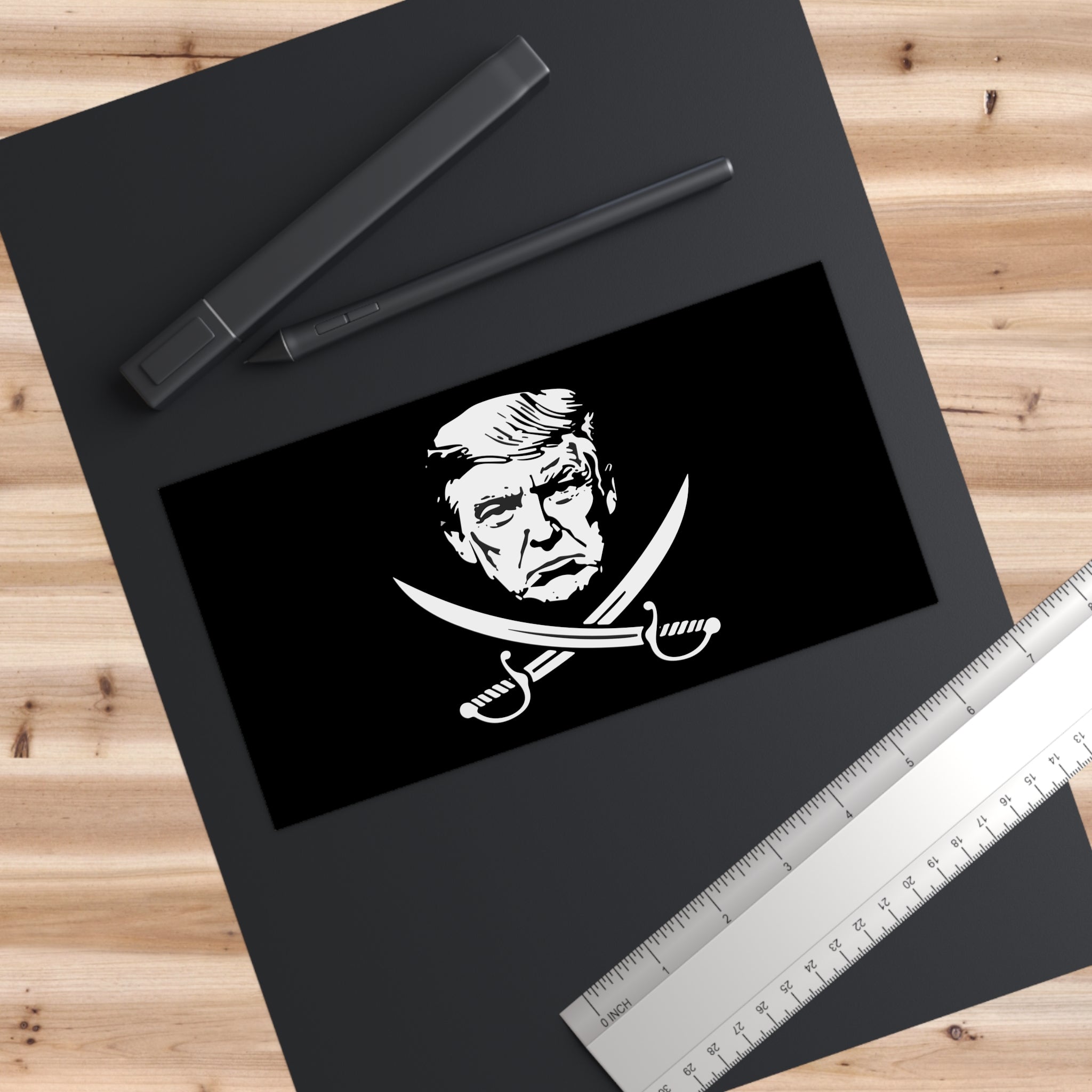 Pirate-Themed Trump Bumper Stickers
